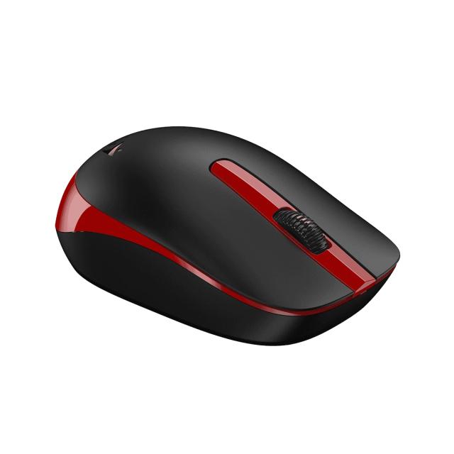Мишка Genius NX-7007, Wireless, оптична (1200 dpi), Red/Black