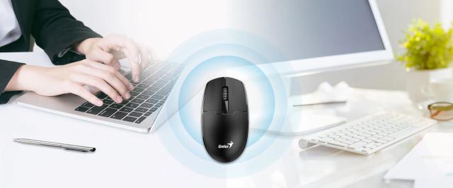 Мишка Genius NX-7000SE, оптична (1200 dpi), Wireless, Black