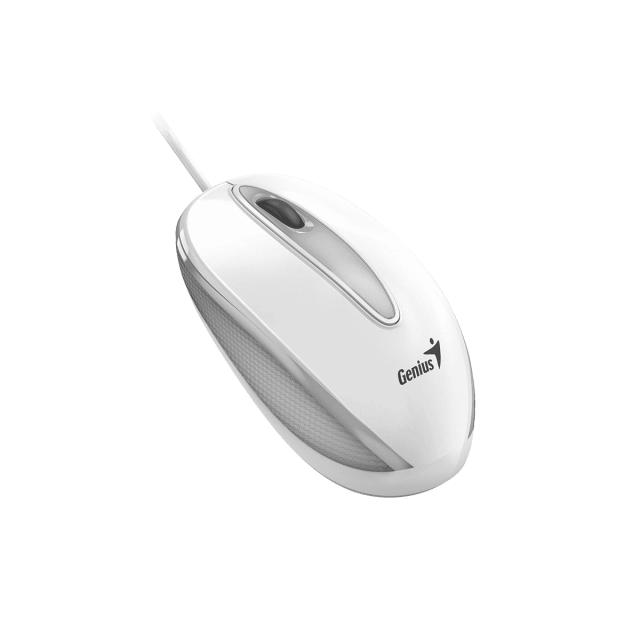 Мишка Genius DX-Mini RGB, оптична (1200 dpi), USB, White