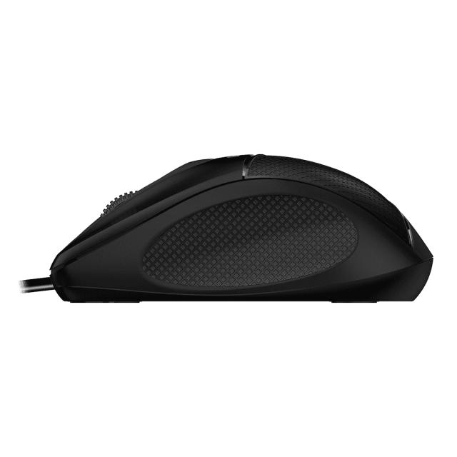 Мишка Genius DX-150X, Ergonomic Design, оптична (1200 dpi), USB, Black