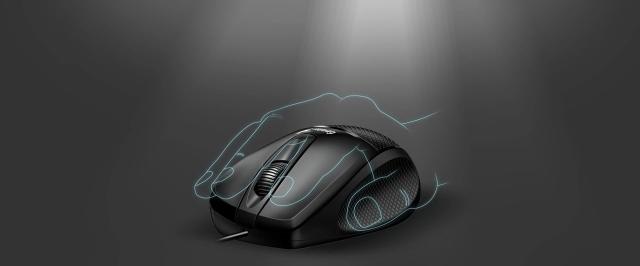 Мишка Genius DX-150X, Ergonomic Design, оптична (1200 dpi), USB, Black