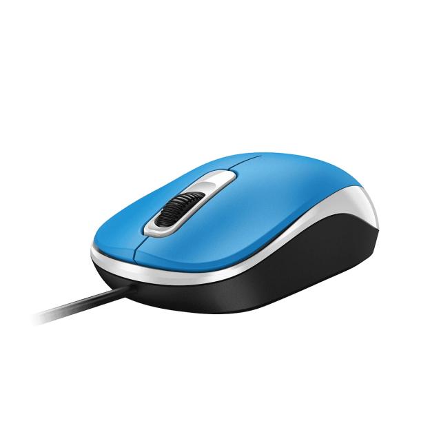 Мишка Genius DX-110, оптична (1200 dpi), USB, Blue
