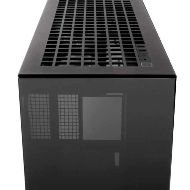 Кутия Arctic Xtender Black, Middle Tower, 1 x USB Type-C 3.2, 1 x USB 2.0, 1 x HD Audio, Mini-ITX / mATX / ATX / EATX