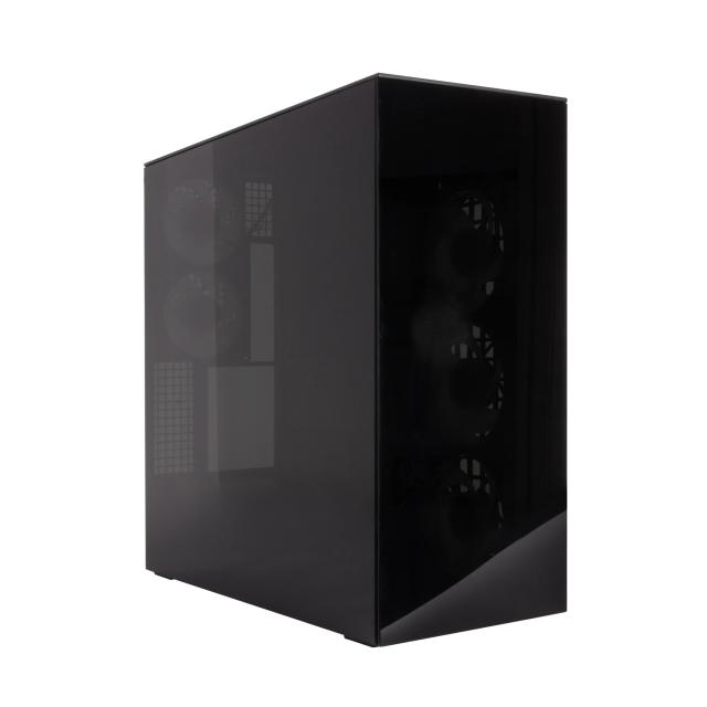 Кутия Arctic Xtender Black, Middle Tower, 1 x USB Type-C 3.2, 1 x USB 2.0, 1 x HD Audio, Mini-ITX / mATX / ATX / EATX