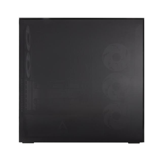 Кутия Arctic Xtender Black, Middle Tower, 1 x USB Type-C 3.2, 1 x USB 2.0, 1 x HD Audio, Mini-ITX / mATX / ATX / EATX