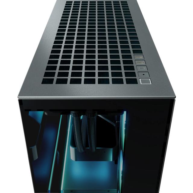 Кутия Arctic Xtender Black, Middle Tower, 1 x USB Type-C 3.2, 1 x USB 2.0, 1 x HD Audio, Mini-ITX / mATX / ATX / EATX