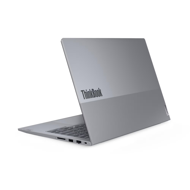 Лаптоп Lenovo ThinkBook 14 G7 ARP, AMD Ryzen 5 7535HS 6C (3.3 / 4.55 GHz, 16MB Cache), 14.0" (35.56 cm) WUXG IPS Anti-glare, 16GB DDR5, 256MB M.2 NVMe SSD, Free DOS