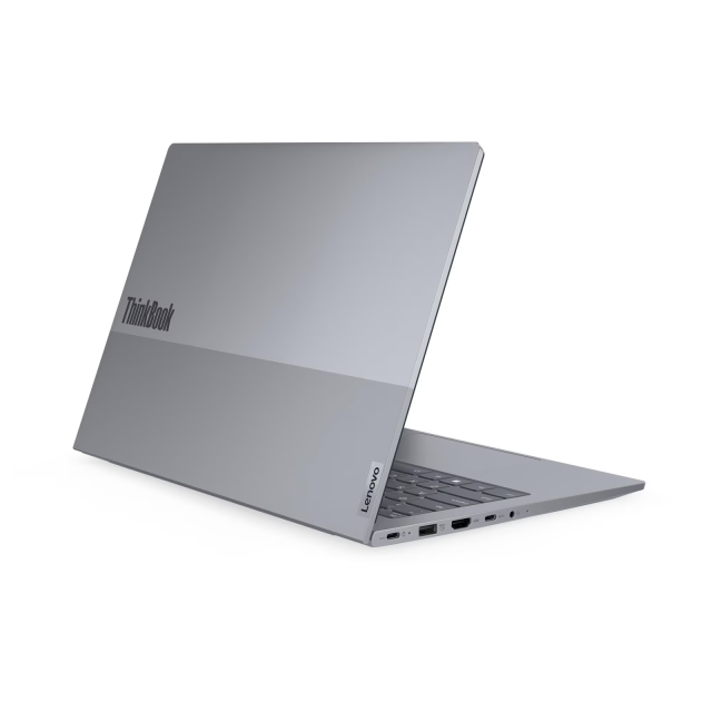 Лаптоп Lenovo ThinkBook 14 G7 ARP, AMD Ryzen 5 7535HS 6C (3.3 / 4.55 GHz, 16MB Cache), 14.0" (35.56 cm) WUXG IPS Anti-glare, 16GB DDR5, 256MB M.2 NVMe SSD, Free DOS