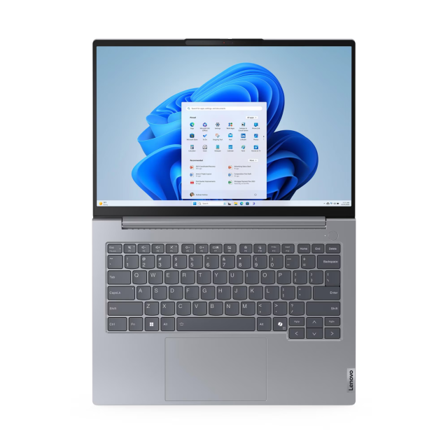 Лаптоп Lenovo ThinkBook 14 G7 ARP, AMD Ryzen 5 7535HS 6C (3.3 / 4.55 GHz, 16MB Cache), 14.0" (35.56 cm) WUXG IPS Anti-glare, 16GB DDR5, 256MB M.2 NVMe SSD, Free DOS