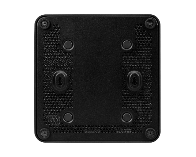 Kомпютър MSI CUBI NUC 1MG-238BU, Intel Core 7 1255U, 10C (1.4 / 4.7GHz, 12MB Cache), 2 x DDR5 SO-DIMM, 2 x M.2 NVMe SSD, 1 x 2.5" SSD/HDD, 4 x USB 3.2 Gen 2 Type-A, 2 x HDMI, 1x Card Reader, 2 x Thunderbolt 4, 2 x RJ45