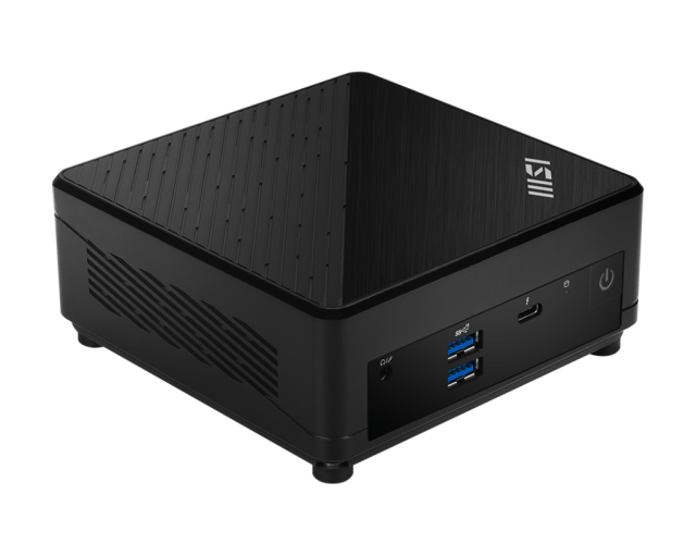 Kомпютър MSI CUBI 5 12M-405BU, Intel Core 5 120U Intel Core 5 120U, 10C (1.4 / 5.0GHz, 12MB Cache), 2 x DDR4 SO-DIMM, 1 x M.2 NVMe SSD, 4 x USB 3.2 Gen 2 Type A, 1 x HDMI, 1 x DP, 1 x Thunderbolt 4, 2 x RJ45