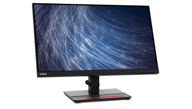 Монитор Lenovo ThinkVision T27QD-40, 23.8" (60.45 cm) FHD IPS, 4 ms, 1000:1, 60Hz, 250 cd/m², HDMI, DP, USB, USB Type-C, Ethernet