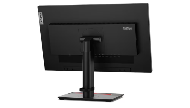 Монитор Lenovo ThinkVision T27QD-40, 23.8" (60.45 cm) FHD IPS, 4 ms, 1000:1, 60Hz, 250 cd/m², HDMI, DP, USB, USB Type-C, Ethernet