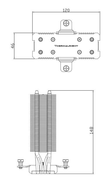 Охладител за процесор Thermalright Assassin X 120 Refined SE, 4 pin PWM - LGA1851/LGA1700/AM5