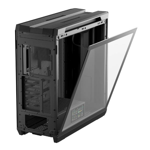 Кутия за компютър DeepCool GENOME III, 5.5" LCD Display, Big Tower, 4 x USB 3.0, 1 x USB Type-C 3.2, 1 x HD Audio, EATX / ATX / mATX / Mini-ITX