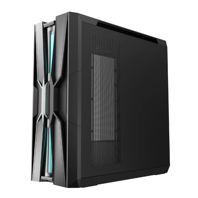 Кутия за компютър DeepCool GENOME III, 5.5" LCD Display, Big Tower, 4 x USB 3.0, 1 x USB Type-C 3.2, 1 x HD Audio, EATX / ATX / mATX / Mini-ITX