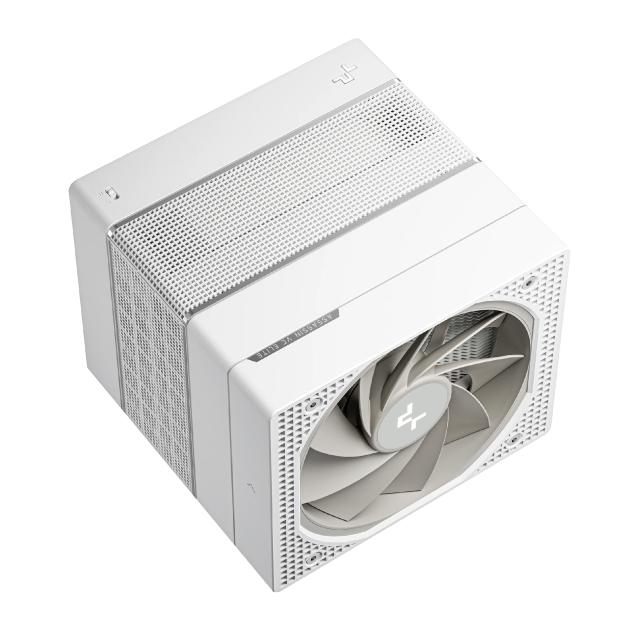 Охладител за процесор DeepCool ASSASSIN IV VC ELITE WHITE - Vapor Chamber, Dual-Tower, 3 pin ADD-RGB 5V / 4 pin PWM, LGA1851/AM5