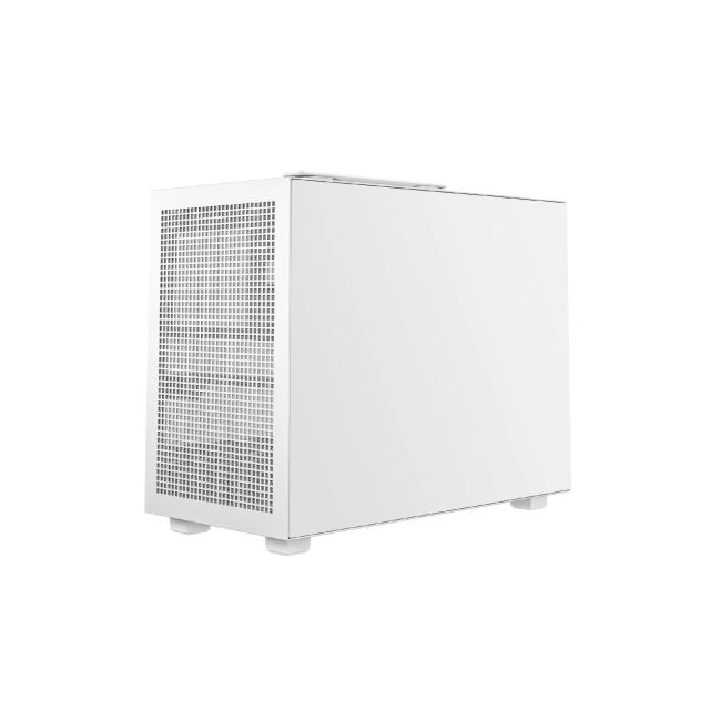 Кутия за компютър DeepCool CH160 PLUS WH, Mini Tower, 2 x USB 3.0, 1 x USB Type-C 3.2, 1 x HD Audio, mATX / Mini-ITX