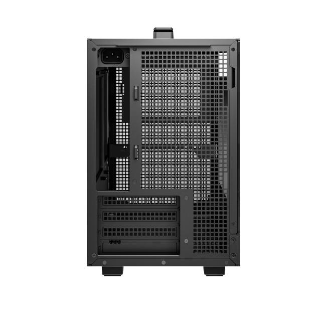 Кутия за компютър DeepCool CH160 PLUS, Mini Tower, 2 x USB 3.0, 1 x USB Type-C 3.2, 1 x HD Audio, mATX / Mini-ITX