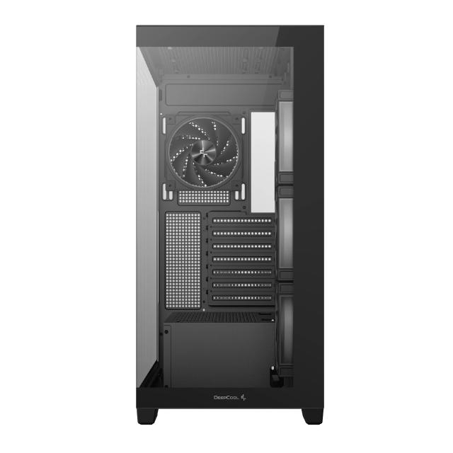 Кутия за компютър DeepCool CG580 4F V2, Middle Tower, 2 x USB 3.0, 1 x USB Type-C 3.2, 1 x HD Audio, ATX / mATX / Mini-ITX