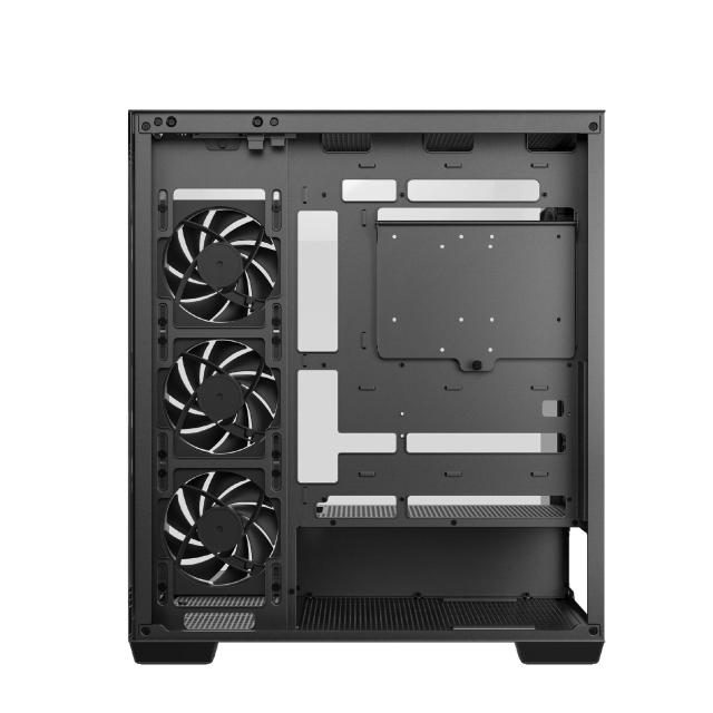 Кутия за компютър DeepCool CG580 4F V2, Middle Tower, 2 x USB 3.0, 1 x USB Type-C 3.2, 1 x HD Audio, ATX / mATX / Mini-ITX