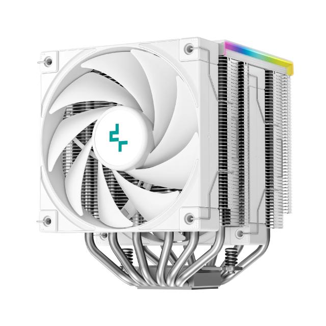 Охладител за процесор DeepCool AK620 DIGITAL SE WH - Dual-Tower, 3 pin ADD-RGB 5V / 4 pin PWM, LGA1851/AM5