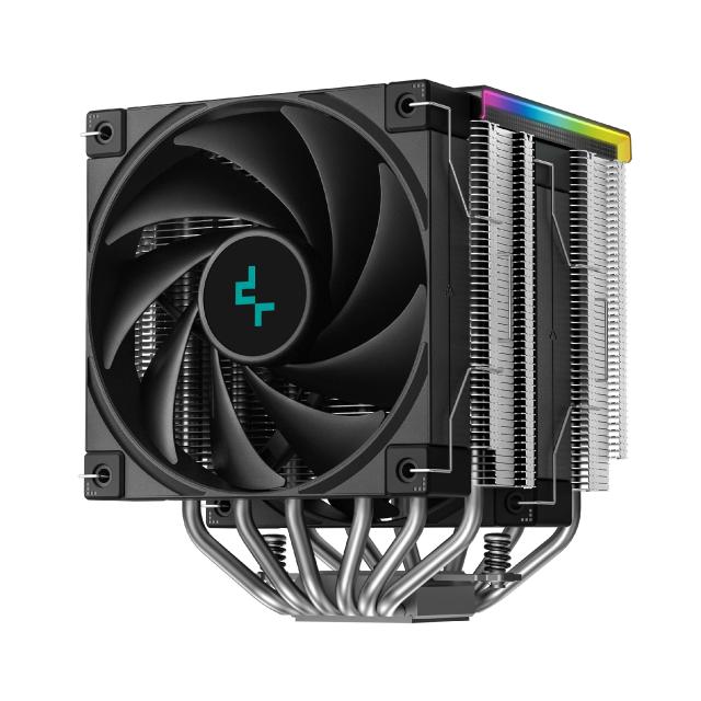 Охладител за процесор DeepCool AK620 DIGITAL SE - Dual-Tower, 3 pin ADD-RGB 5V / 4 pin PWM, LGA1851/AM5