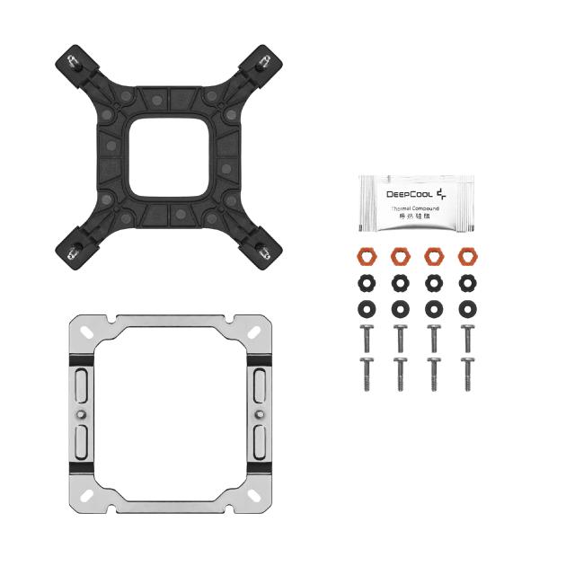 Охладител за процесор DeepCool AK500S DIGITAL SE WH, 3 pin ADD-RGB 5V/4 pin PWM, LGA1851/AM5