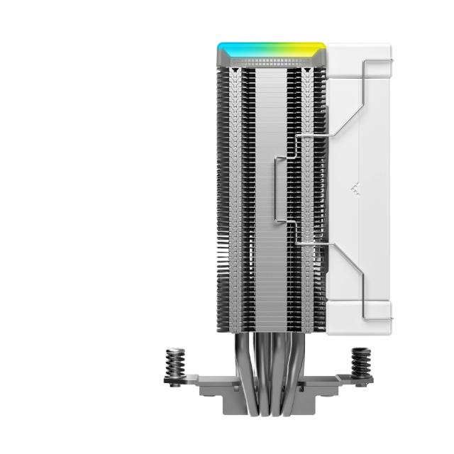 Охладител за процесор DeepCool AK400 DIGITAL SE WH, 3 pin ADD-RGB 5V/4 pin PWM, LGA1851/AM5