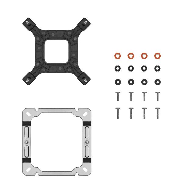 Охладител за процесор DeepCool AK400 DIGITAL SE WH, 3 pin ADD-RGB 5V/4 pin PWM, LGA1851/AM5