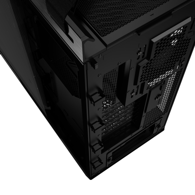 Кутия ASUS ROG Strix Helios II, Middle Tower, 4 x USB 3.2, 2 x USB 3.2 Type-C, 1 x headphone / Microphone, EATX / ATX / Micro ATX / Mini-ITX, черна