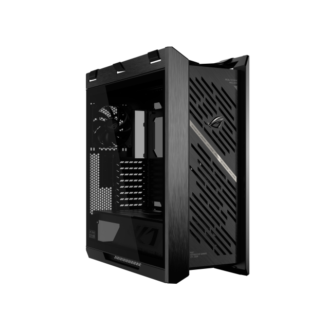 Кутия ASUS ROG Strix Helios II, Middle Tower, 4 x USB 3.2, 2 x USB 3.2 Type-C, 1 x headphone / Microphone, EATX / ATX / Micro ATX / Mini-ITX, черна