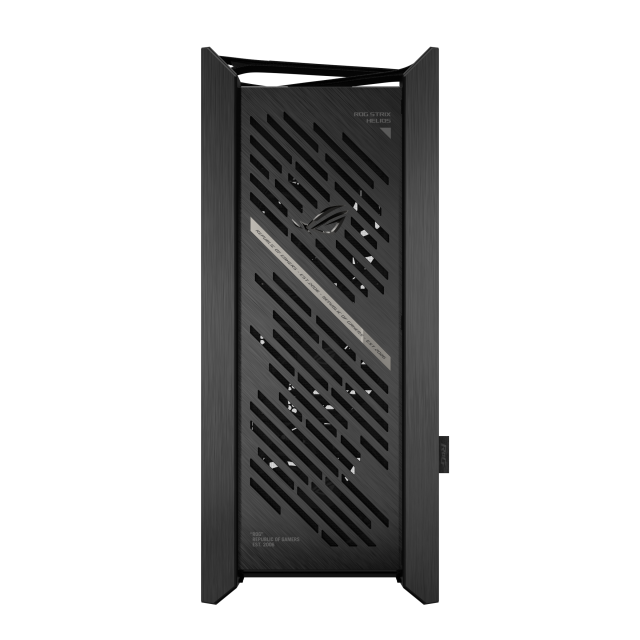 Кутия ASUS ROG Strix Helios II, Middle Tower, 4 x USB 3.2, 2 x USB 3.2 Type-C, 1 x headphone / Microphone, EATX / ATX / Micro ATX / Mini-ITX, черна