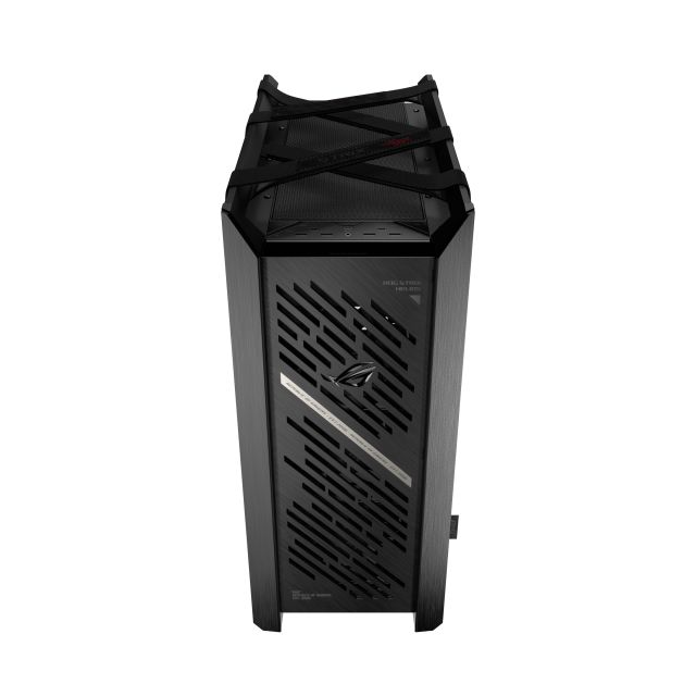 Кутия ASUS ROG Strix Helios II, Middle Tower, 4 x USB 3.2, 2 x USB 3.2 Type-C, 1 x headphone / Microphone, EATX / ATX / Micro ATX / Mini-ITX, черна