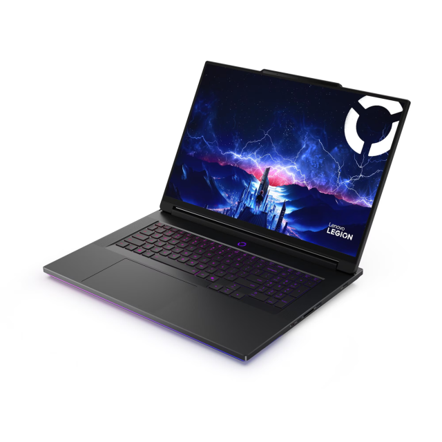 Лаптоп Lenovo Legion 9 18IAX10 , Intel Core Ultra 9 275HX 24C (2.7/5.4GHz, 36MB Cache), 18.0" (45.72 cm) WQUXGA IPS, 240Hz, NVIDIA GF RTX5080 16GB GDDR7 DLSS 4, 64GB DDR5, 2TB M.2 NVMe SSD, Free DOS