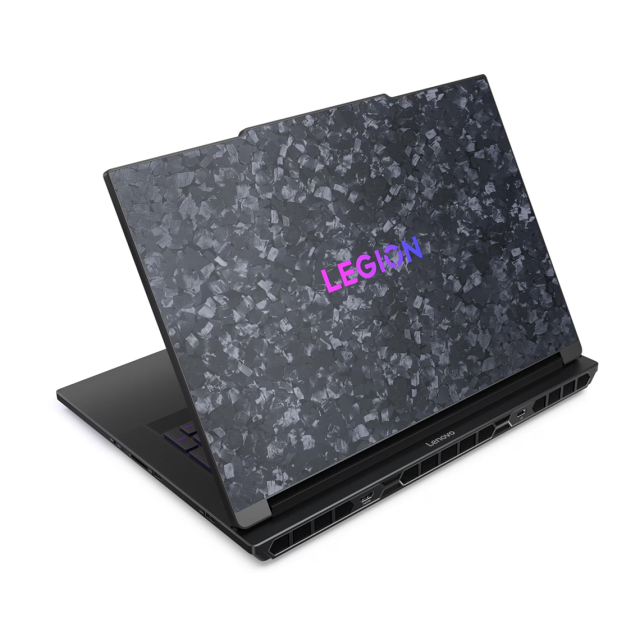 Лаптоп Lenovo Legion 9 18IAX10 , Intel Core Ultra 9 275HX 24C (2.7/5.4GHz, 36MB Cache), 18.0" (45.72 cm) WQUXGA IPS, 240Hz, NVIDIA GF RTX5080 16GB GDDR7 DLSS 4, 64GB DDR5, 2TB M.2 NVMe SSD, Free DOS