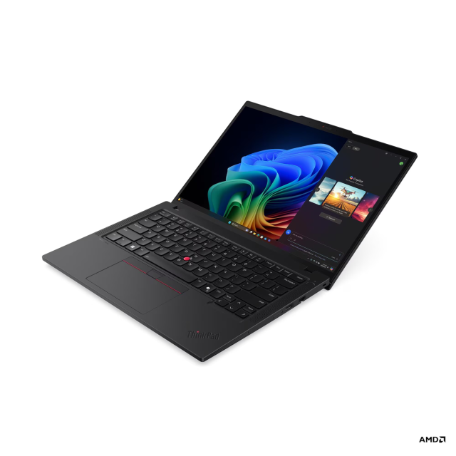 Лаптоп Lenovo ThinkPad T14 G6, AMD Ryzen AI 7 PRO 350 8C (3.5 / 5.0 GHz, 16MB Cache), 14.0" (35.56 cm) WUXGA IPS Anti-glare Display, 32GB DDR5, 512GB M.2 NVMe SSD, Windows 11 Pro