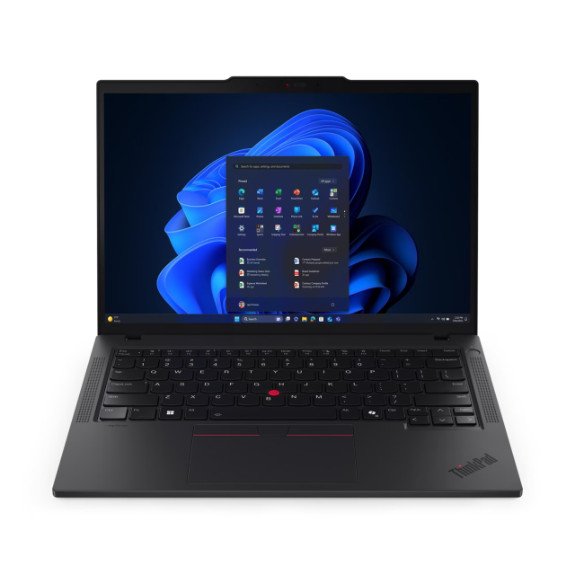 Лаптоп Lenovo ThinkPad T14 G6, Intel Core Ultra 7 255U 12C (1.7 / 5.2 GHz, 12MB Cache), 14.0" (35.56 cm) WUXGA IPS Anti-glare Display, Intel Arc 4 Core, 32GB DDR5, 512MB M.2 NVMe SSD, Windows 11 Pro