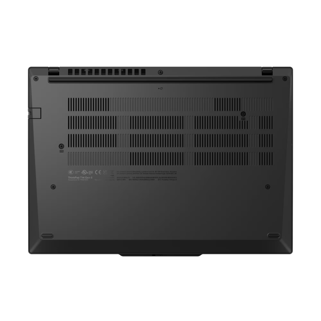 Лаптоп Lenovo ThinkPad T14 G6, Intel Core Ultra 7 255U 12C (1.7 / 5.2 GHz, 12MB Cache), 14.0" (35.56 cm) WUXGA IPS Anti-glare Display, Intel Arc 4 Core, 32GB DDR5, 512MB M.2 NVMe SSD, Windows 11 Pro