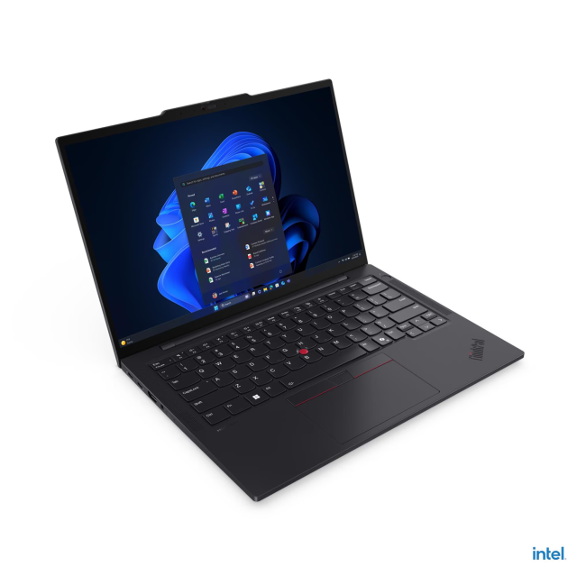 Лаптоп Lenovo ThinkPad T14s G6, Intel Core Ultra 7 255U 12C (1.7 / 5.2 GHz, 12MB Cache), 14.0" (35.56 cm) WUXGA IPS Anti-glare Display, Intel Arc 4 Core, 32GB LPDDR5x, 512MB M.2 NVMe SSD, Windows 11 Pro