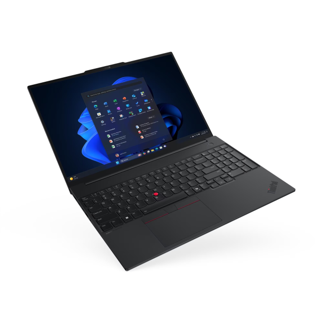 Лаптоп Lenovo ThinkPad E16 G3, Intel Core Ultra 7 255H 16C (1.5 / 5.1 GHz, 24MB Cache), 16.0" (40.64 cm) WUXGA IPS Anti-glare, Intel Arc 4 Core, 32GB DDR5, 1TB M.2 NVMe SSD, Windows 11 Pro