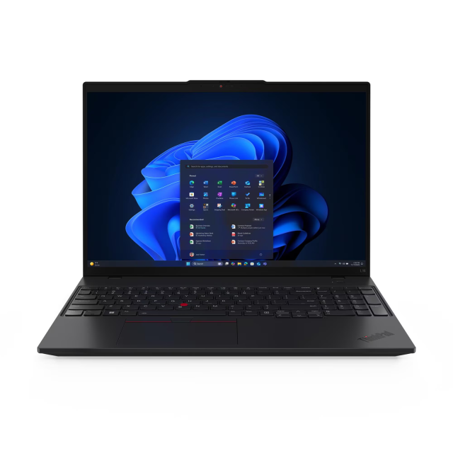 Лаптоп Lenovo ThinkPad L16 Gen 2, Intel Core Ultra 5 225U 12C (1.5 / 4.8 GHz, 12MB Cache), 16" (40.64 см) WUXGA IPS Anti-glare, 16GB DDR5, 512 GB M.2 NVMe SSD, Free DOS