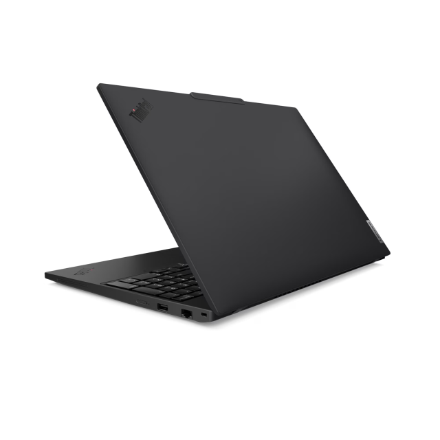 Лаптоп Lenovo ThinkPad T16 G4, Intel Core Ultra 7 255U 12C (1.7 / 5.2 GHz, 12MB Cache), 16.0" (40.64 cm) WUXGA IPS Anti-glare, Intel Arc 4 Core, 32GB DDR5, 512GB M.2 NVMe SSD, Windows 11 Pro