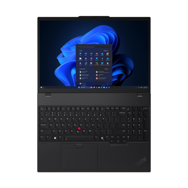 Лаптоп Lenovo ThinkPad T16 G4, Intel Core Ultra 7 255U 12C (1.7 / 5.2 GHz, 12MB Cache), 16.0" (40.64 cm) WUXGA IPS Anti-glare, Intel Arc 4 Core, 32GB DDR5, 512GB M.2 NVMe SSD, Windows 11 Pro
