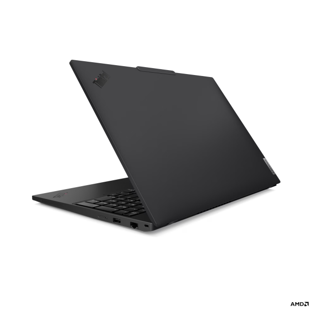 Лаптоп Lenovo ThinkPad T16 G4, AMD Ryzen AI 7 PRO 350 8C (3.5 / 5.0 GHz, 16MB Cache), 16.0" (40.64 cm) WUXGA IPS, 32GB DDR5, 512GB M.2 NVMe SSD, Windows 11 Pro
