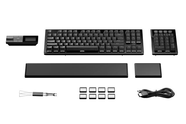 Геймърскa механична клавиатура Be quiet! Professional Gaming DARK MOUNT, ARGB, Silent Tactile Switches, USB