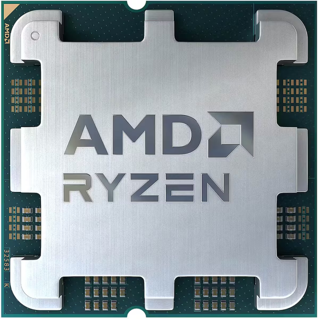 Процесор AMD RYZEN 5 9500F 6C (3.8 / 5.0 GHz, 32MB Cache), 65W, AM5, TRAY, без охлаждане