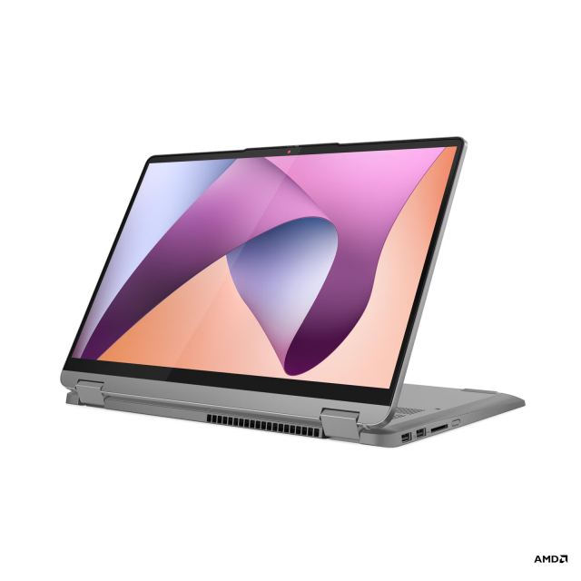 Лаптоп Lenovo IdeaPad Flex 5 14ABR8, AMD Ryzen 7 5825U 8C (2.0 / 4.5 GHz, 16MB Cache), 14.0" (35.56 cm) WUXGA IPS, Touchscreen, 16GB LPDDR4X, 512GB M.2 NVMe SSD, Windows 11 Home