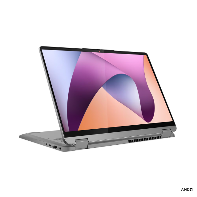 Лаптоп Lenovo IdeaPad Flex 5 14ABR8, AMD Ryzen 7 5825U 8C (2.0 / 4.5 GHz, 16MB Cache), 14.0" (35.56 cm) WUXGA IPS, Touchscreen, 16GB LPDDR4X, 512GB M.2 NVMe SSD, Windows 11 Home