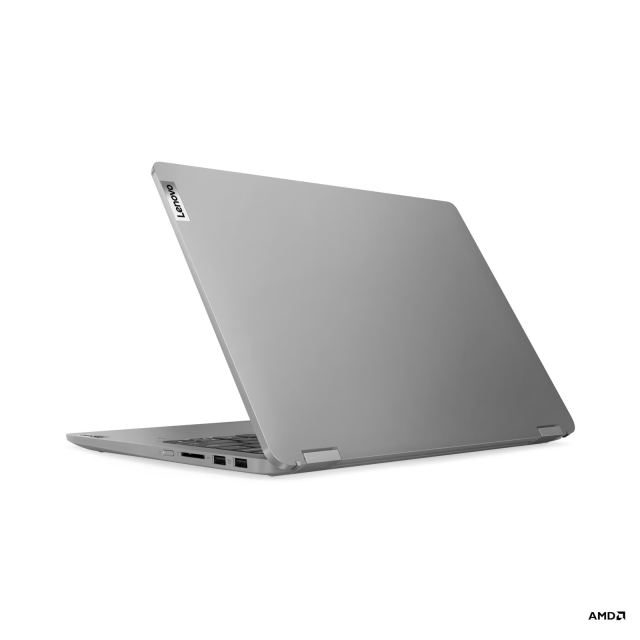 Лаптоп Lenovo IdeaPad Flex 5 14ABR8, AMD Ryzen 7 5825U 8C (2.0 / 4.5 GHz, 16MB Cache), 14.0" (35.56 cm) WUXGA IPS, Touchscreen, 16GB LPDDR4X, 512GB M.2 NVMe SSD, Windows 11 Home
